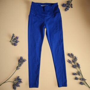 Victoria's Secret Sport Blue Leggings Knockout Yoga Pants